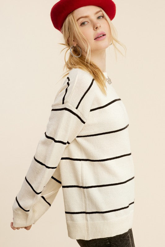 Striped Pullover Eunice Sweater