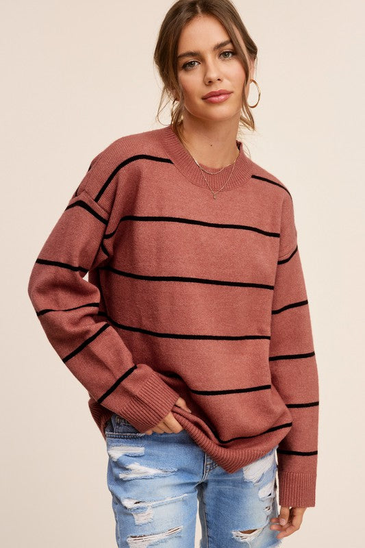 Striped Pullover Eunice Sweater