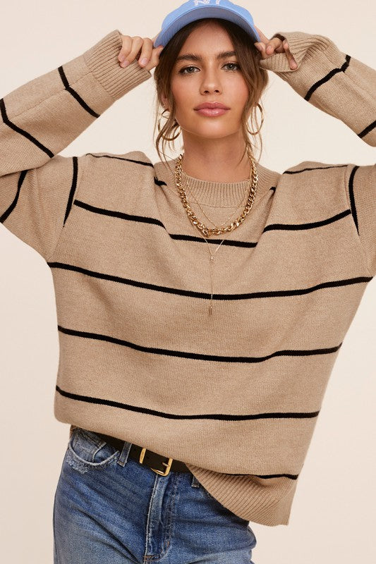 Striped Pullover Eunice Sweater