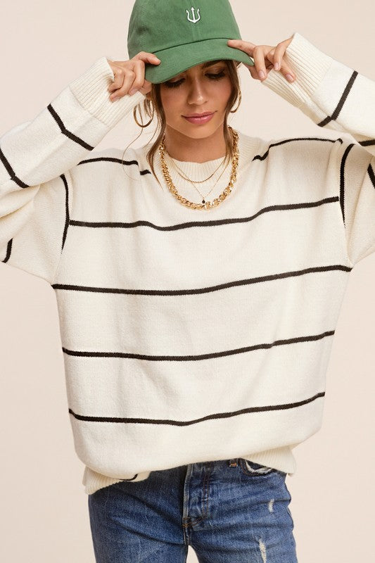 Striped Pullover Eunice Sweater