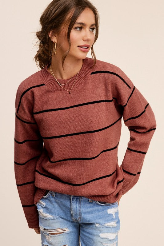 Striped Pullover Eunice Sweater