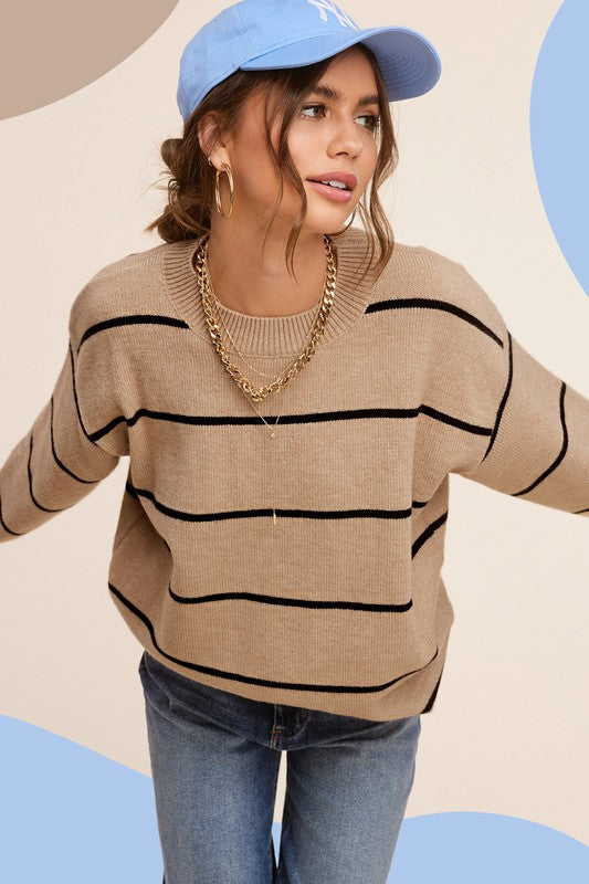 Striped Pullover Eunice Sweater