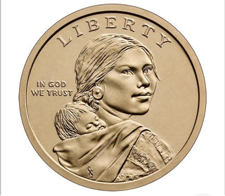 2026 Native American $1 Polly Cooper P & D 50-Coin Matched Roll Set OGP