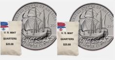 2026 Semiquincentennial P&D Mayflower Compact Quarter 200 Coin 2 Bag Set OGP