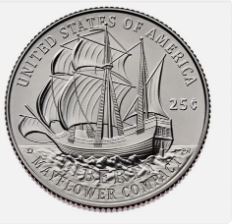 2026 P D Mayflower Compact Quarter 2 Roll Set 80 Coins OGP