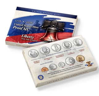 PRESALE 2026 S U.S. Mint Proof Set 1776-2026 Dual Date OGP