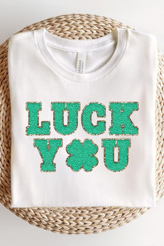 Luck You St Patricks Lucky Graphic T Shirts.