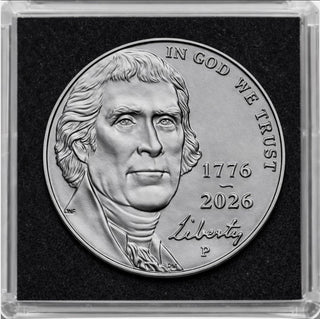 2026 Jefferson Nickel 3-Coin Set S Proof Set and P & D Uncirculated Coin Sets