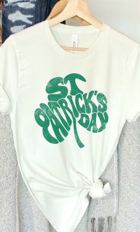 St Patricks Day Lucky Shamrock Graphic Tee