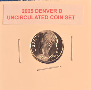 2025 P D S Proof Roosevelt Dime 3-Coin Set Proof BU