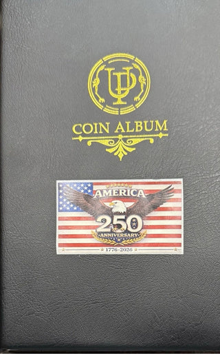 2026 Dual-Dated 1776-2026 P&D Uncirculated American Innovation P&D American Innovation Reverse Proof 30-Coin ALBUM Guardhouse
