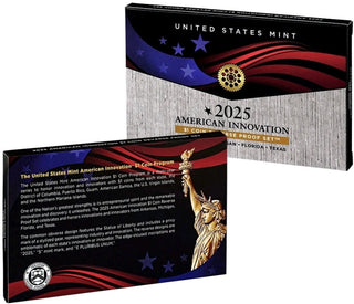 2025 S American Innovation $1 Reverse Proof Set 4 Coin U.S. Mint OGP