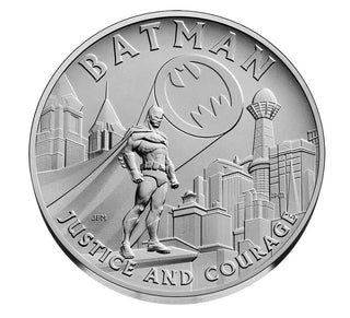 2025 Batman DC Comic Art 1 oz Silver Medal U.S. Mint Philadelphia Mint P OGP COA Limited Mintage:11,160