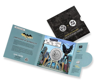 2025 Batman DC Comic Art 1 oz Silver Medal U.S. Mint Philadelphia Mint P OGP COA Limited Mintage:11,160