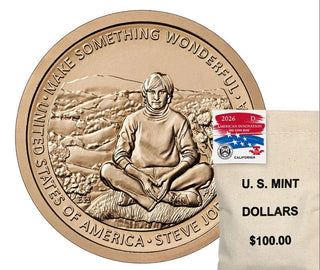 2026 California American Innovation $1 Coin Bags P or D