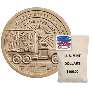 2026 P OR D MINNESOTA AMERICAN INNOVATION $1 COIN BAGS OGP US MINT