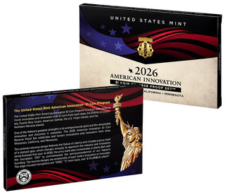 2026-S American Innovation $1 Reverse Proof 4-Coin Set – PRESALE – OGP